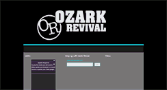 Desktop Screenshot of ozarkrevival.com